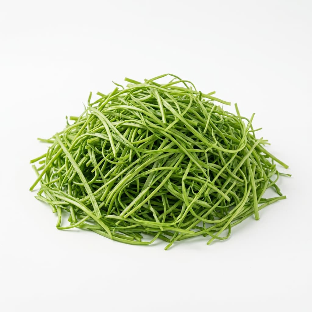 Rau muống bào máy